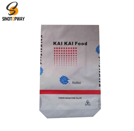 Flat Square Bottom Pasted Valve Multiwall Paper Bags